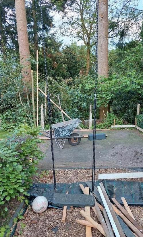 Schommel Rubber Curve, Kinderen en Baby's, Speelgoed | Buiten | Speeltoestellen, Zo goed als nieuw, Schommel, Ophalen