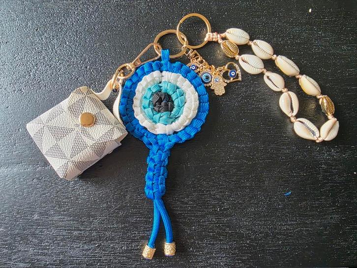 Sleutel- en/of tassenhanger met tasje, Verzamelen, Sleutelhangers, Nieuw, Ophalen of Verzenden