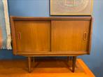 Vintage tv-/ muziekkastje sixties, Ophalen, O, O, Teakhout