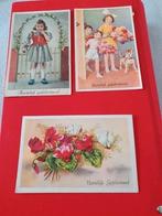 3 oude kaarten verjaardag, Ophalen of Verzenden, Gelopen, Feest(dag)