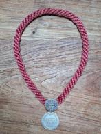 Odd Fellows ketting vriendschap liefde waarheid IOOF FLT, Ophalen of Verzenden, Zo goed als nieuw, Zilver, Overige materialen