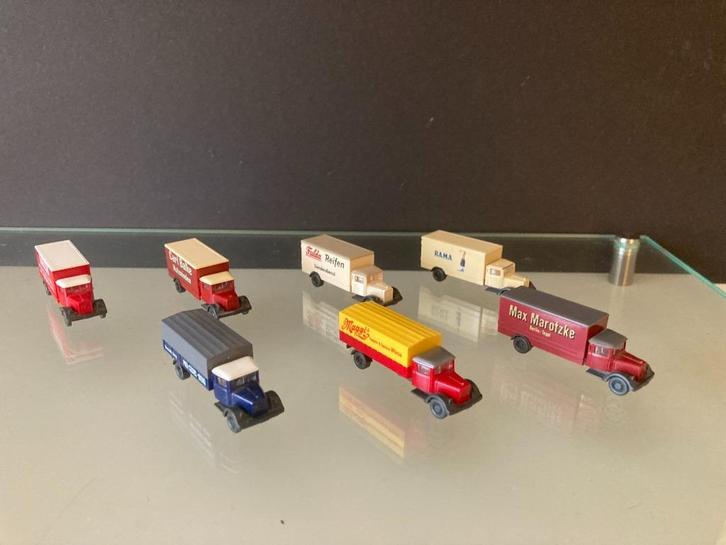 Wiking MB L 2500 diverse uitvoeringen, 9x  €50,00 incl verz, Hobby en Vrije tijd, Modeltreinen | N-Spoor, Gebruikt, Overige typen