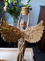 Goudkleurige Engelen Kandelaars - Prachtig!, Ophalen of Verzenden