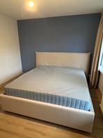 Beige bedframe Capella Celia ( 180x200 met opbergruimte, Ophalen, Beige, Tweepersoons, Zo goed als nieuw