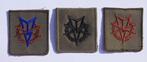 3 verschillende MLV vaardigheidsemblemen., Ophalen of Verzenden, Landmacht, Nederland, Embleem of Badge