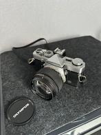 Olympus OM 1 + Zuiko 55mm f 1.2, Ophalen of Verzenden, Zo goed als nieuw, Spiegelreflex, Olympus