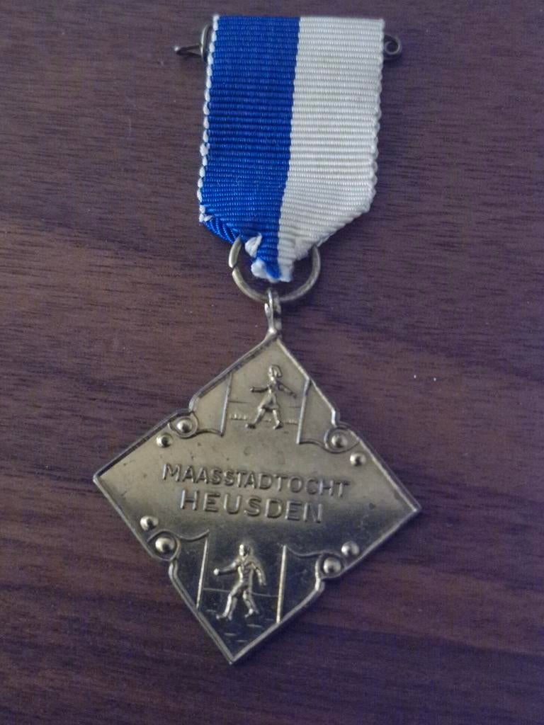 155 Maasstadtocht Heusden Medaille, Ophalen of Verzenden