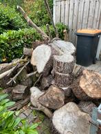 Ongeveer 3m3 eiken, Tuin en Terras, Haardhout, 3 tot 6 m³, Ophalen, Eikenhout, Stammen