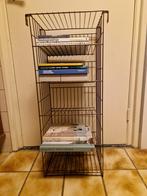 Vintage bruin draadstaal rek met 5 "planken", Huis en Inrichting, Ophalen, Gebruikt