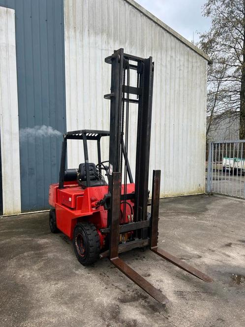 Hyster 2.5 xl op gas hefhoogte 4.85, Zakelijke goederen, Machines en Bouw | Heftrucks en Intern transport, Heftruck, LPG, Ophalen