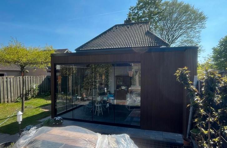 Overkapping, Tuinhuis & Carport - Alles in één!, Tuin en Terras, Tuinhuizen, Nieuw, Tuinhuis, Hout, 500 cm of meer, 400 cm of meer
