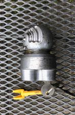 disselslot aanhanger, Ophalen, Gebruikt