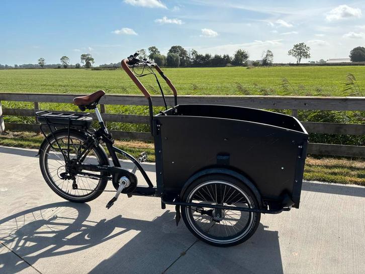 Troy Bakfiets (Vogue) - Elektrisch, zie beschrijving, Fietsen en Brommers, Fietsen | Bakfietsen, Gebruikt, Overige merken, 4 kinderen of meer