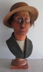 antieke wassen buste mannequin Imans Paris 5B, Ophalen