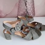 SANDALEN DAMES KAKI HAKJE NIEUW! BLUEBOX MAAT 41, Verzenden, Nieuw, Sandalen of Muiltjes