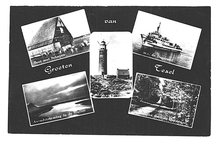 977054 Texel Nette oude kaart Onbeschreven, Verzamelen, Ansichtkaarten | Nederland, Ongelopen, Waddeneilanden, Ophalen of Verzenden