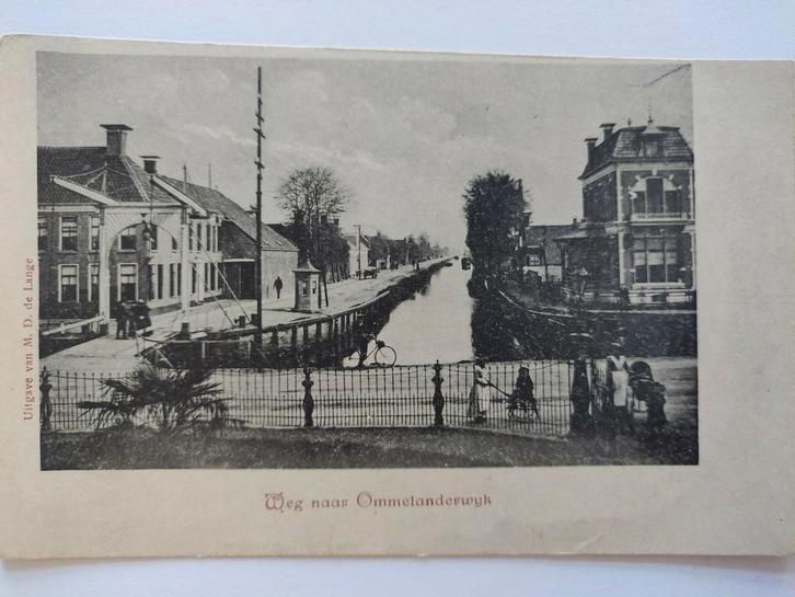 J1549 Ommelanderwijk, Verzamelen, Ansichtkaarten | Nederland, Noord-Holland, 1920 tot 1940, Ophalen of Verzenden