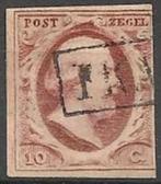 Koning Willem 3 No.2 O. ADV. no.4 Q., Postzegels en Munten, Postzegels | Nederland, T/m 1940, Verzenden, Gestempeld
