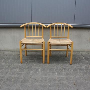 Vintage Deense stoelen J-151 Erik Ole Jorgensen set van 2 beschikbaar voor biedingen