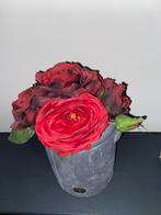 Bosje zijde rozen, Huis en Inrichting, Woonaccessoires | Kunstplanten en Kunstbloemen, Ophalen of Verzenden, Zo goed als nieuw