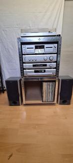 Sony stereo met rek en boxen, Cd-speler, Gebruikt, Sony, Ophalen