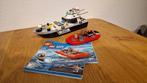 Lego city 60129 politie patrouilleboot, Ophalen of Verzenden, Zo goed als nieuw, Complete set, Lego