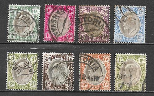 Transvaal 1902 Koning Edward VII waterm Crown + CA, Postzegels en Munten, Postzegels | Afrika, Gestempeld, Zuid-Afrika, Verzenden
