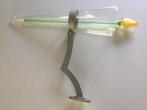 Glazen hang vaas met glazen bloem, Huis en Inrichting, Woonaccessoires | Vazen, Ophalen, Overige kleuren, 50 tot 75 cm, Glas