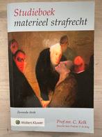 Studieboek materieel strafrecht, Ophalen of Verzenden, Nieuw