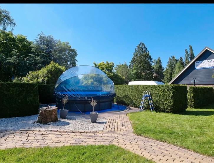 Exit zwembad 4.88X1.22, Tuin en Terras, Zwembaden, Nieuw, Opzetzwembad, Minder dan 80 cm, 200 tot 300 cm, Rechthoekig, Ophalen