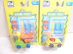 Sesamstraat 1994 Big Bird's Dump Truck en Elmo's Taxi Cab tv, Ophalen of Verzenden, Nieuw, Tv, Beeldje, Replica of Model