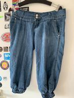 Mooie driekwart broek maat s/m(nr.59 DB3), Maat 38/40 (M), Blauw, Ophalen of Verzenden, Driekwart