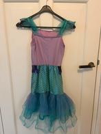 Zeemeerminjurk kostuum maat 128, Ophalen of Verzenden, Zo goed als nieuw, 122 t/m 128, Meisje