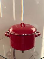 Emaille soeppan - geschikt voor inductie, Kookpan of Snelkookpan, Overige materialen, Gebruikt, Inductieplaat