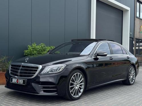 Mercedes-Benz S-klasse 560 L. Prem.Plus FULL PANO CAMERA NAV, Auto's, Mercedes-Benz, Bedrijf, S-Klasse, ABS, Adaptieve lichten
