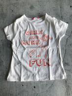 Hema shirt maat 74 wit girls have more fun korte mouw, Meisje, Nieuw, Ophalen of Verzenden, Hema