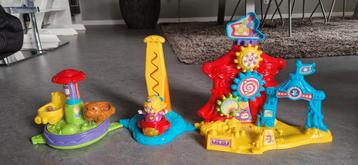 VTech Pretpark en Onderdelen - Zo Goed Als Nieuw! beschikbaar voor biedingen
