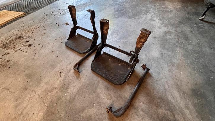 Land Rover Defender Side Steps, Auto-onderdelen, Carrosserie en Plaatwerk, Land Rover, Links, Gebruikt, Ophalen of Verzenden