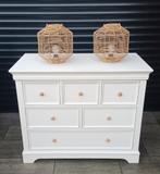 Mooie witte stevige ladekast/commodekast/ladenkast/kast, Huis en Inrichting, Kasten | Ladekasten, Zo goed als nieuw, 3 of 4 laden