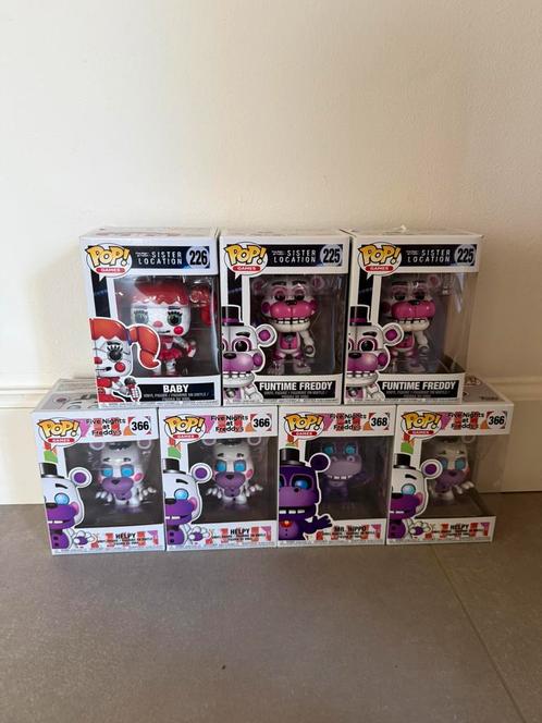 Five Nights At Freddy Funko Pop Set, Verzamelen, Poppetjes en Figuurtjes, Zo goed als nieuw, Ophalen of Verzenden