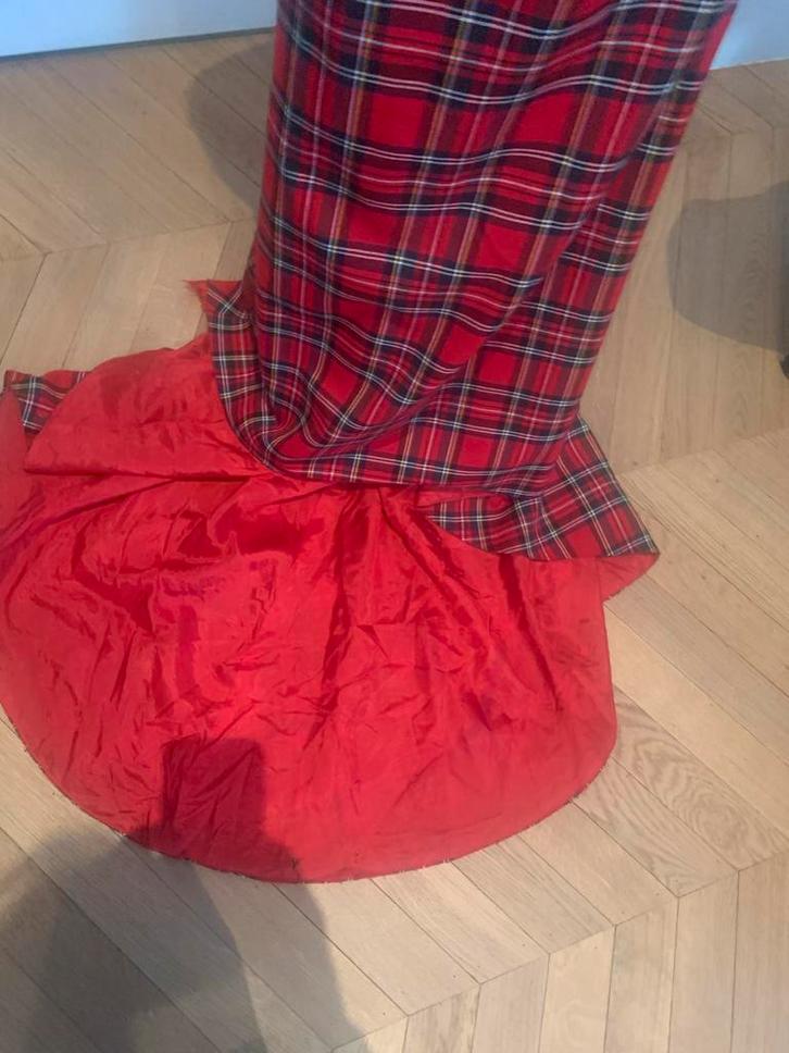 Jaap Rijnbende Couture Rok - Zeemeermin, Schotse Ruit, Huis en Inrichting, Woonaccessoires | Plaids en Woondekens, Gebruikt, Ophalen of Verzenden