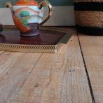 Lucky Vintage Italiaans Formica Dienblad Messing - Jaren 60, Huis en Inrichting, Woonaccessoires | Dienbladen, Overige materialen