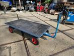 Handtrekwagen gestuurd en geremd, Ophalen, Gebruikt, Transportkar