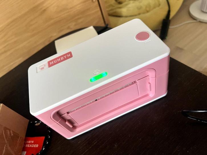 MUNBYN Label Printer DHL (USB version), Computers en Software, Labelprinters, Zo goed als nieuw, Ophalen of Verzenden