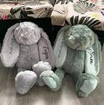 knuffel konijn met naam gepersonaliseerd kraamcadeau, Ophalen of Verzenden, Nieuw, Kraamcadeau