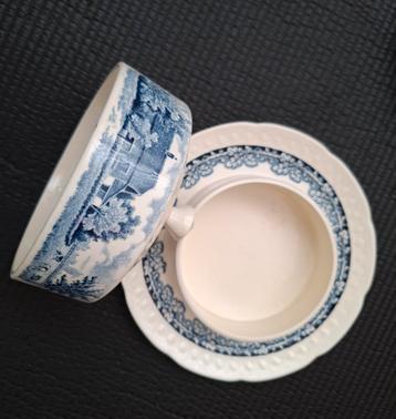 SCM Boerenhoeve blauw, uitgebreid servies beschikbaar voor biedingen