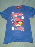 Shirtje angry birds maat 128, Ophalen of Verzenden, Zo goed als nieuw, Jongen, Shirt of Longsleeve