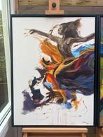 Abstract schilderij danseres, Ophalen
