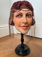 Jaren 20 beaded flapper, Gedragen, 55 cm (S, 6⅞ inch) of minder, Ophalen of Verzenden