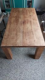 Tafel eikenhout 200 x 100 x 76 geolied, Huis en Inrichting, Tafels | Eettafels, Eikenhout, 200 cm of meer, Vijf personen of meer